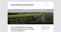 Desktop Screenshot of moments.nbseminary.com